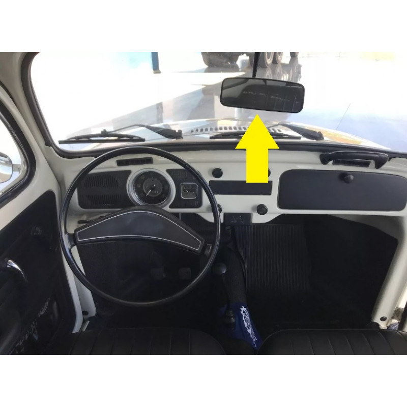 Retrovisor Interno 3 Furos Fusca 1969 a 1975