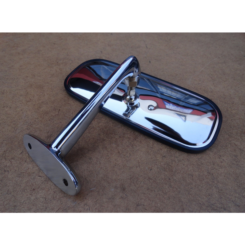 Retrovisor Interno Chevrolet Brasil 58 à 63 Cromado Novo