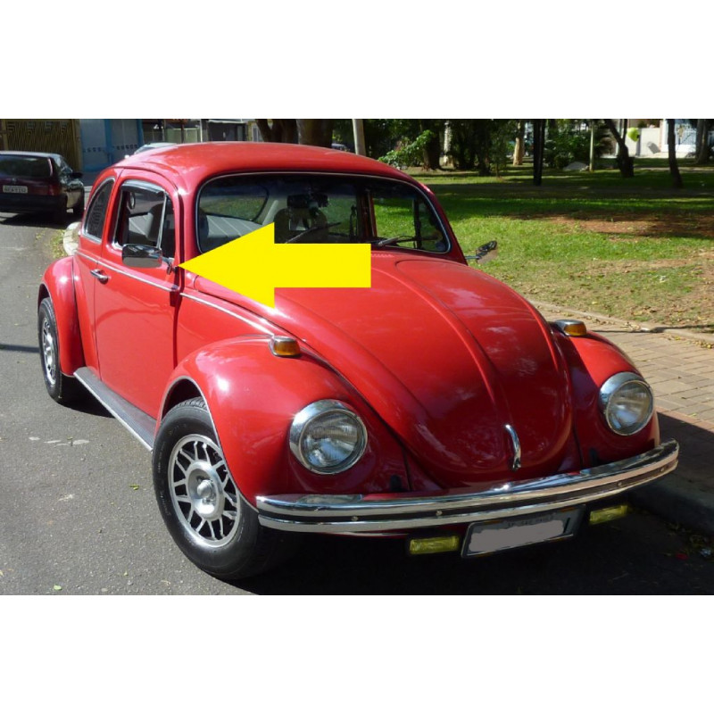 Retrovisor Modelo Mexicano Direito Fusca Novo