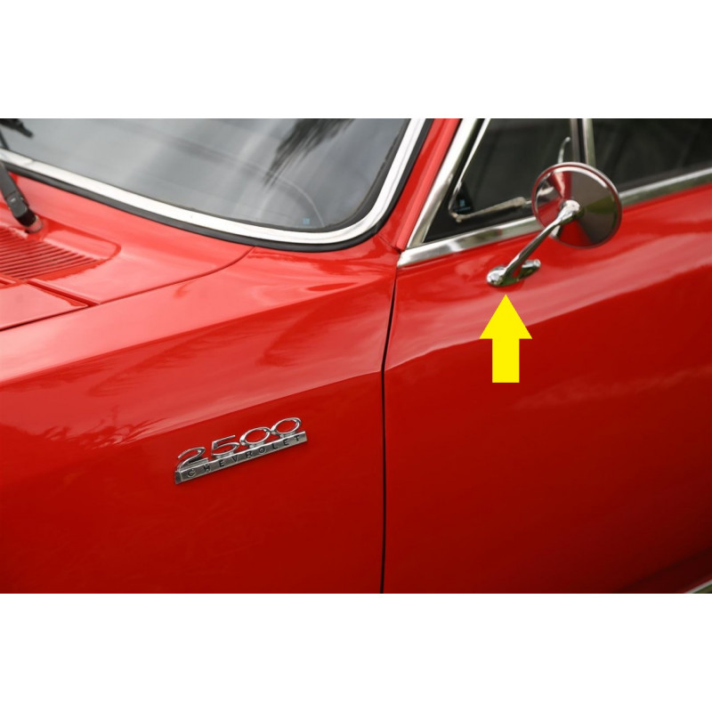 Retrovisor Opala e Caravan até 79 Esquerdo