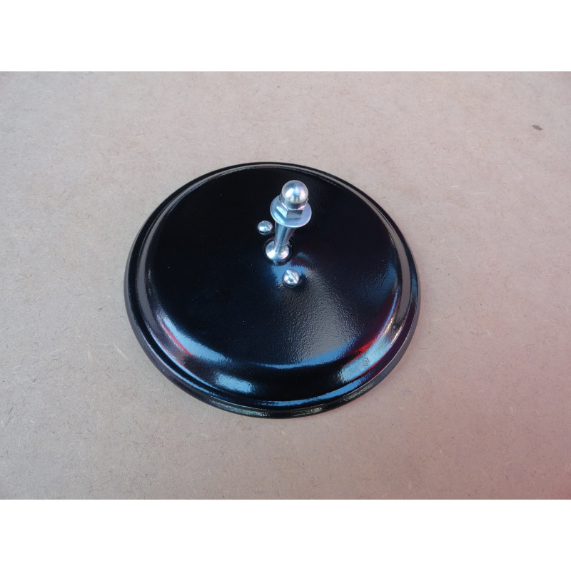 Retrovisor Prato sem Haste 15cm Preto F-75