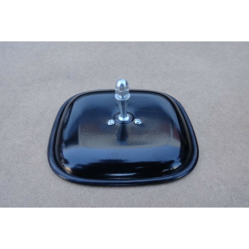 Retrovisor Externo Quadrado Preto F-75 60 à 82 Novo