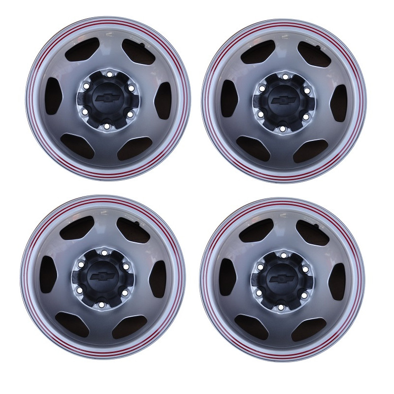 Roda Ferro Original D-20 Silverado Aro 15 Tala 7 - Jogo