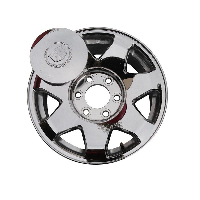 Roda Aro 17 Cadillac Escalade C-10 D-10 Veraneio D-20 Silverado Cromada - Jogo