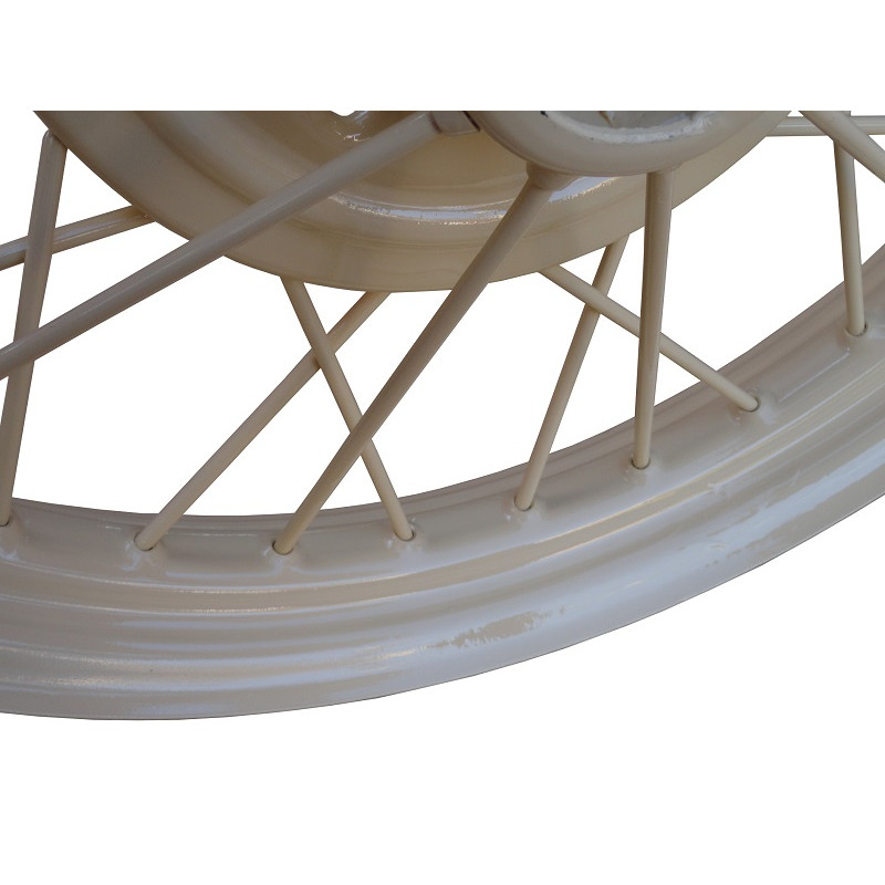 Roda Aro 21 Ford Model A 1928 1929 Fordinho Bege Nova - Jogo com 05