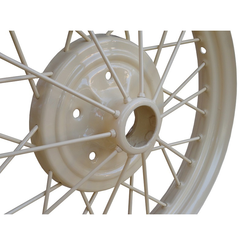 Roda Aro 21 Ford Model A 1928 1929 Fordinho Bege Nova - Jogo com 05