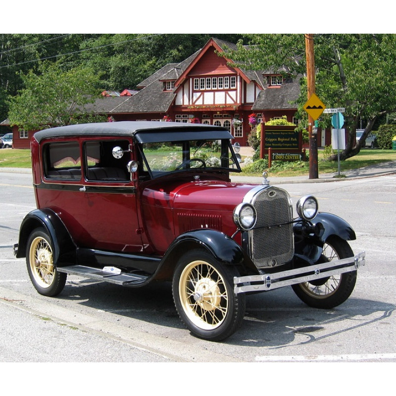 Roda Aro 21 Ford Model A 1928 1929 Fordinho Bege Nova - Jogo com 05