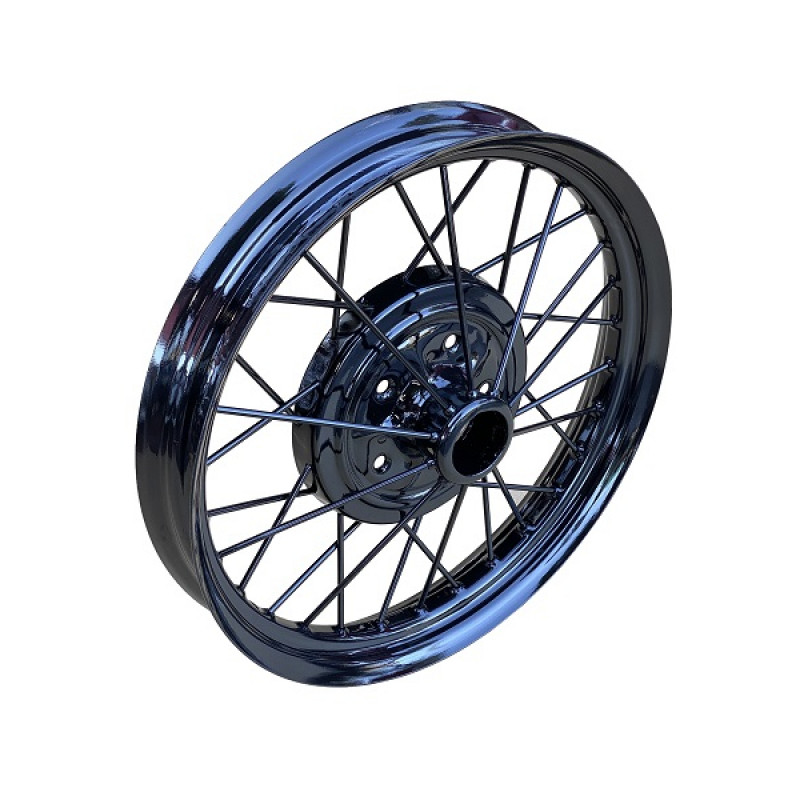 Roda Aro 21 Ford Model A 1928 1929 Fordinho Preta Nova - Jogo com 05