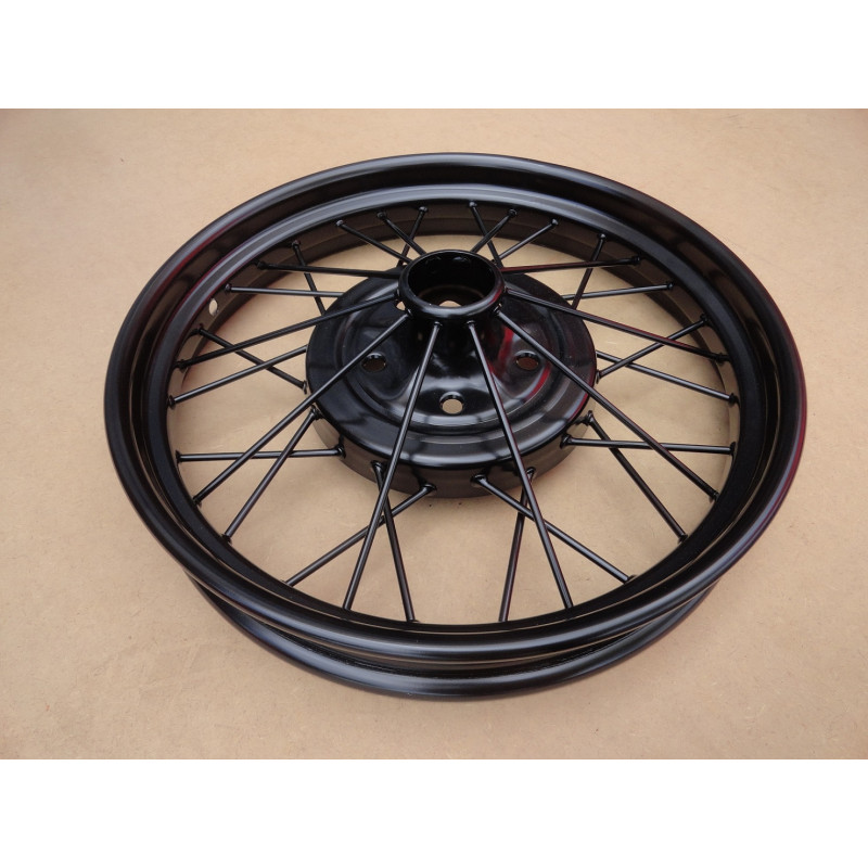 Roda Aro 21 Preta Ford Model A 1928 e 1929 Nova