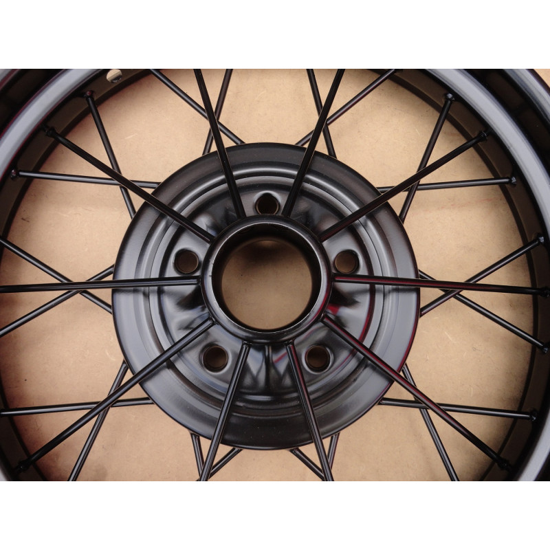 Roda Aro 21 Preta Ford Model A 1928 e 1929 Nova