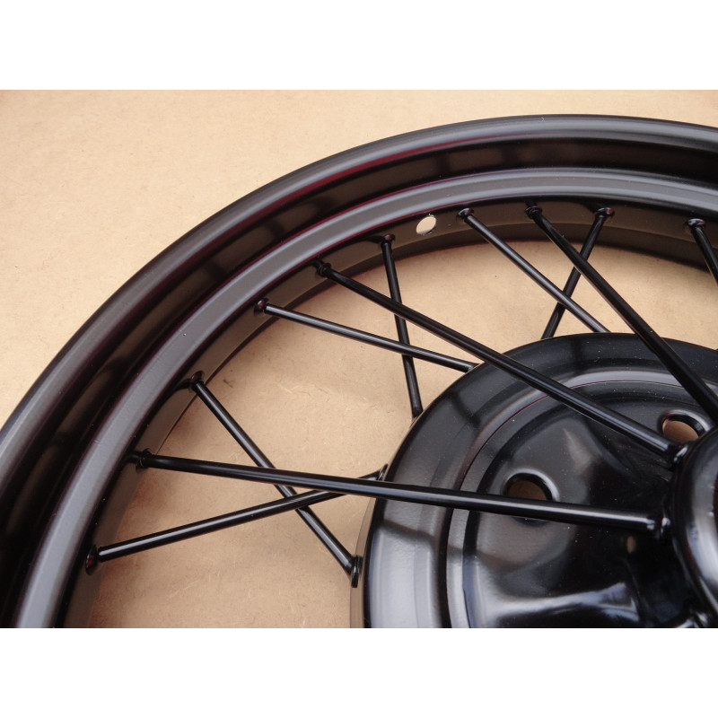 Roda Aro 21 Preta Ford Model A 1928 e 1929 Nova