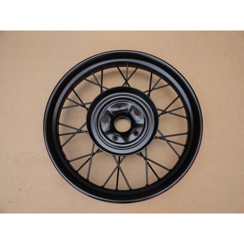 Roda Aro 21 Preta Ford Model A 1928 e 1929 Nova
