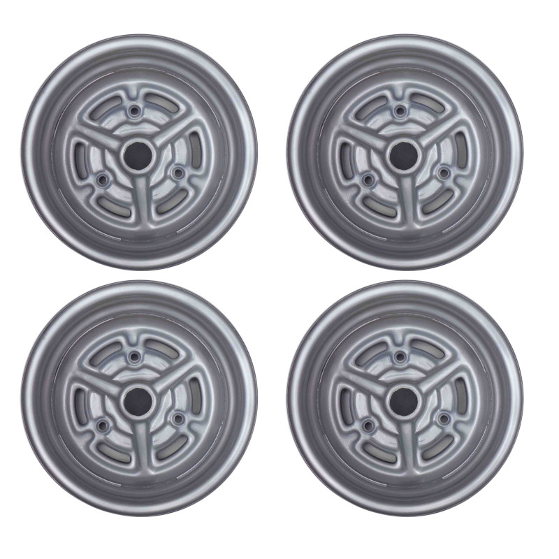 Roda Corcel GT Até 77 Aro 13 Tala 5 Com Emblema Restaurada - Jogo