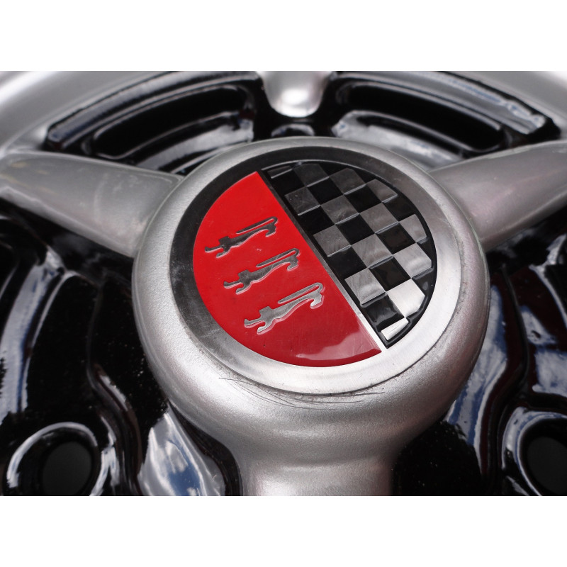 Roda Corcel GT Até 77 Aro 13 Tala 4,5 Com Emblema Restaurada - Jogo
