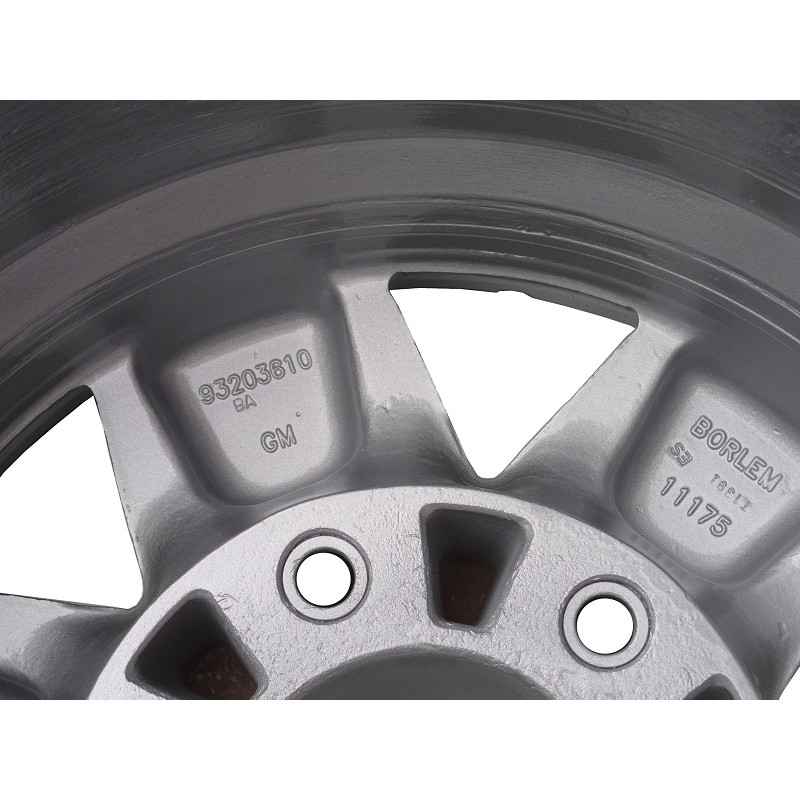 Roda D-20 Custom Luxo Conquest Aro 15 Tala 7 Liga Leve Original Restaurada Unitária