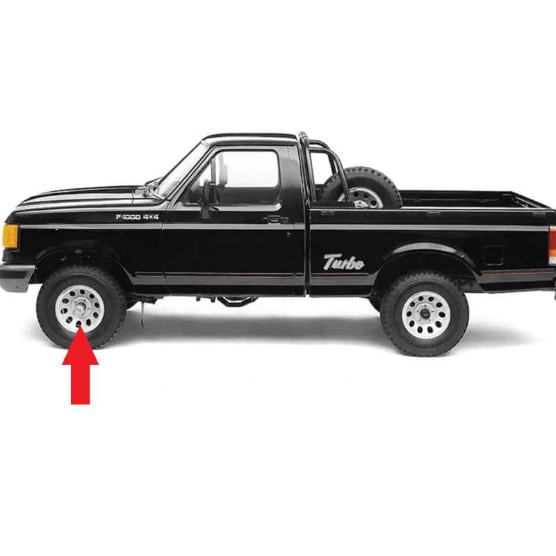 Roda Ferro Aro 15 Tala 7 F-1000 Super Series 93 em Diante Original Usada