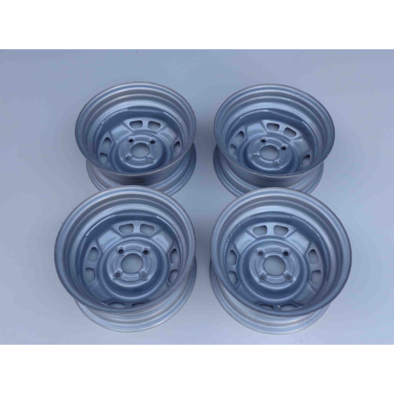 Roda Ferro Chevette DL L Junior Aro 13 Tala 5,5 c/ Calota - Jogo