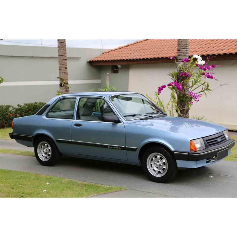 Roda Ferro Gama Cromada Chevette Marajó Chevy Aro 13 Tala 6 - Jogo