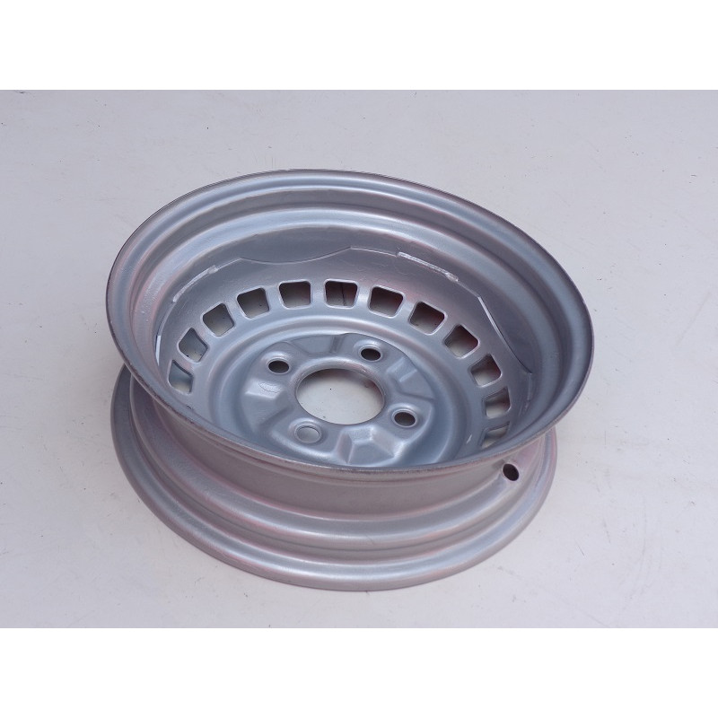 Roda Ferro Vw Fusca 4 Furos Sem Calombo Aro 15 Tala 4,5 Original Restaurada