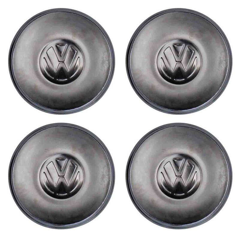 Roda Ferro Gol Quadrado CL Marmitinha Aro 13 X 5 c/ Calota Usado - Jogo