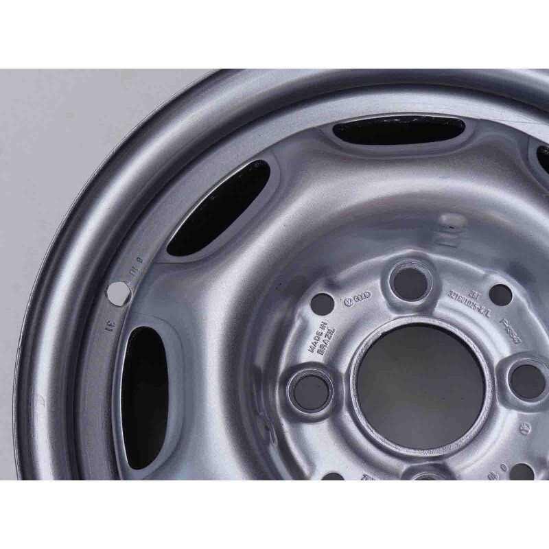 Roda Ferro Gol Quadrado CL Marmitinha Aro 13 X 5 c/ Calota Usado - Jogo