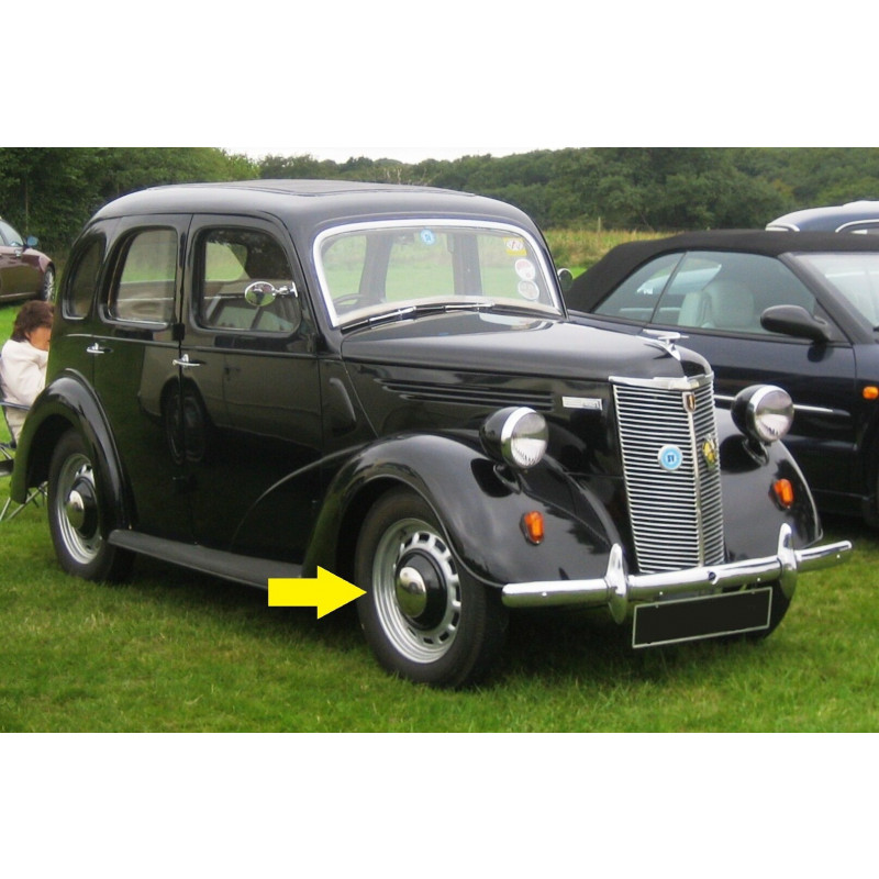 Roda Ford Prefect Anglia Aro 16 Tala 4 Original Usada