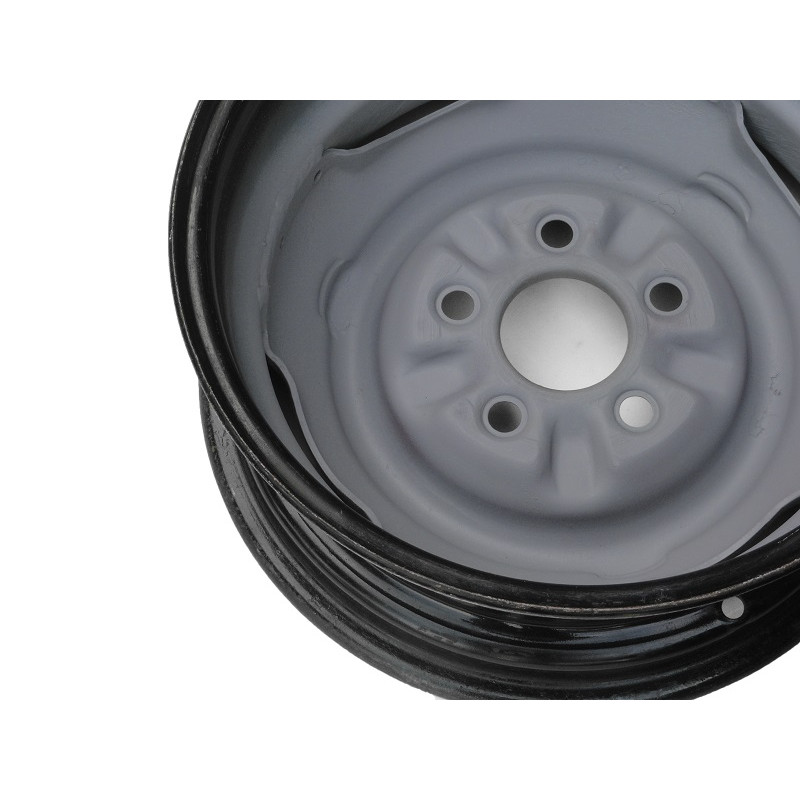 Roda Ford Fairlane Aro 14 Tala 6 De Ferro Original - Jogo