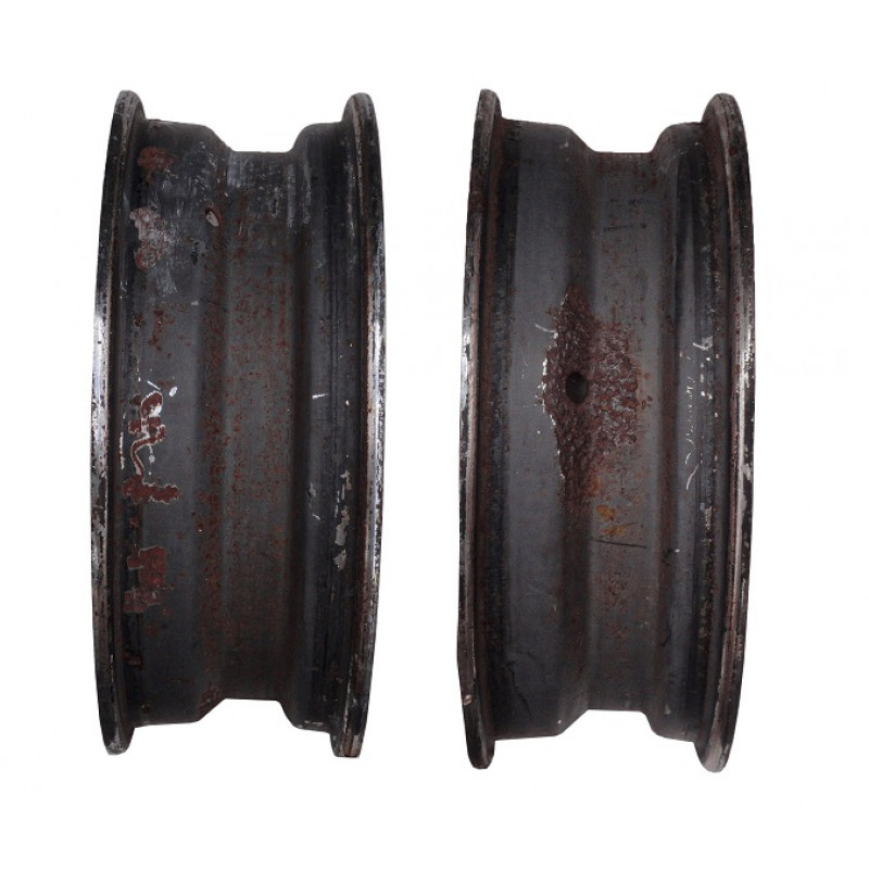 Roda Fusca 5 Furos 1967 Em Diante Aro 15 Tala 5 Cromada Usada - Par