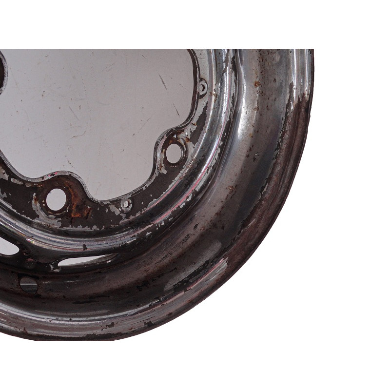 Roda Fusca 5 Furos 1967 Em Diante Aro 15 Tala 5 Cromada Usada - Par