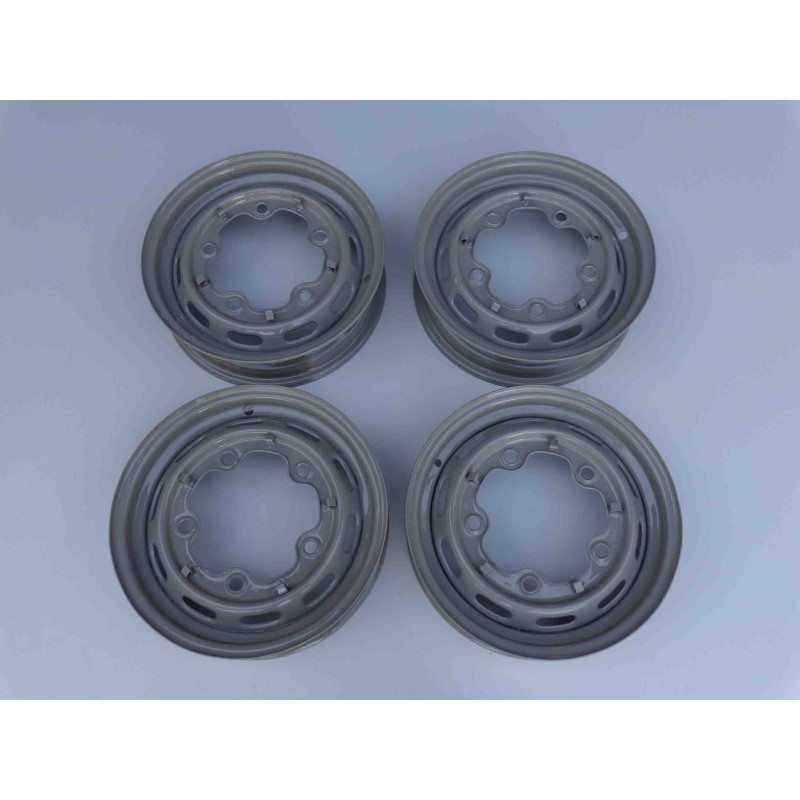 Roda Fusca 1967 em Diante 5 Furos c/ Janela Aro 15 x 4 Original Vw - Jogo