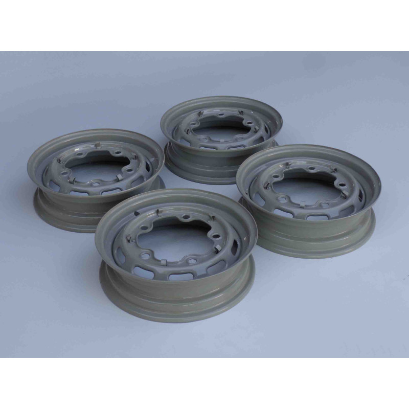 Roda Fusca 1967 em Diante 5 Furos c/ Janela Aro 15 x 4 Original Vw - Jogo