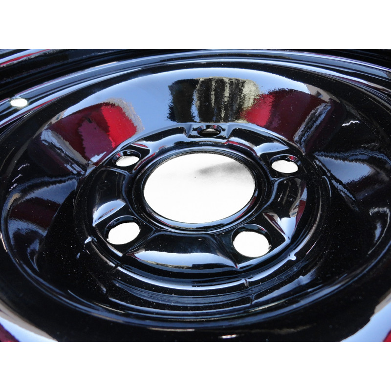 Roda Maverick GT Preta Aro 14 Tala 5 Original Restaurada