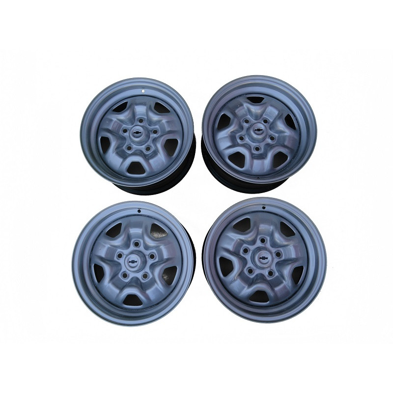 Roda Gama Opala Caravan Aro 14" Tala 6" Original Usada - Jogo