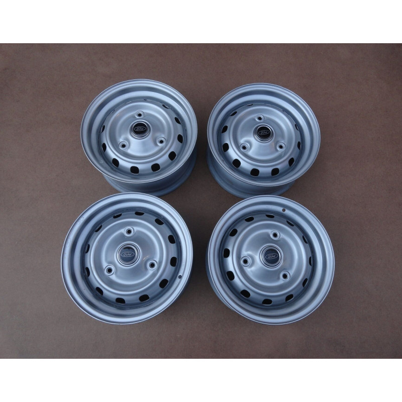 Roda Pampa Aro 14 Tala 6 Original Usada C/ Calota - Jogo