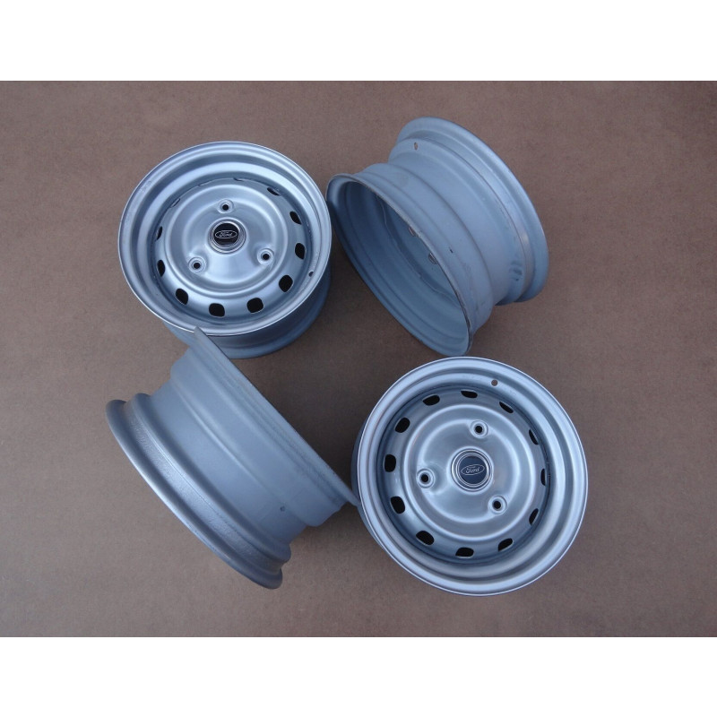 Roda Pampa Aro 14 Tala 6 Original Usada C/ Calota - Jogo