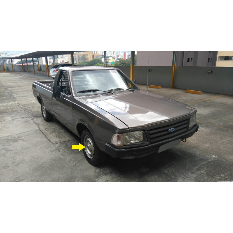 Roda Pampa Del Rey Aro 14 Tala 6 Original Usada Com Calota - Unitário