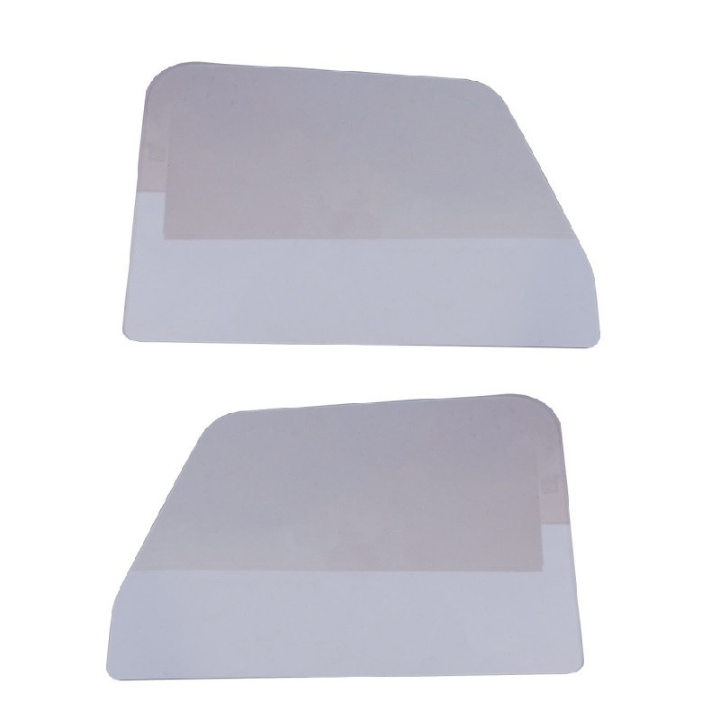 Vidro Porta Inteiriço Ford Willys Rural F-75 Incolor Novo - Par