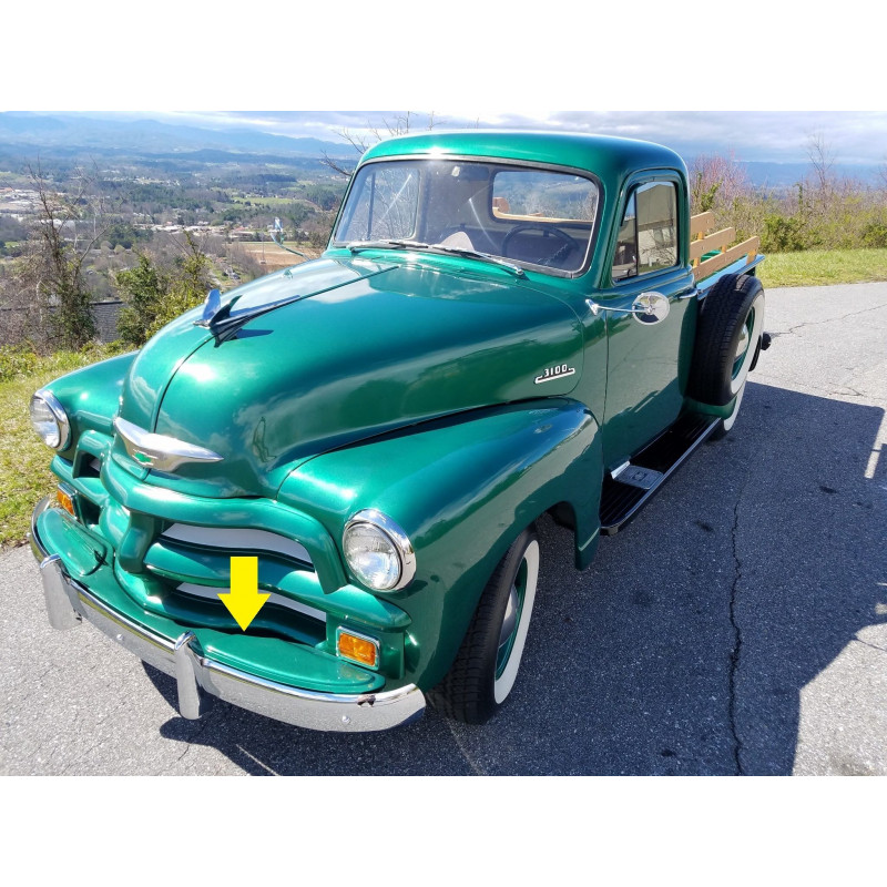 Saia Parachoque Dianteiro Boca De Bagre 1954 a 1955 Nova