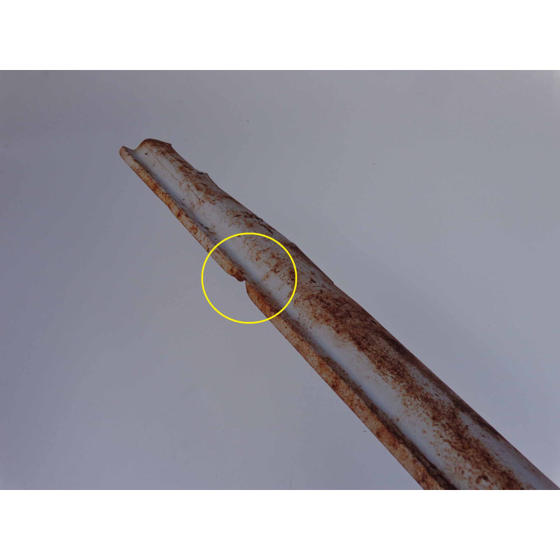 Saia Parachoque Dianteiro Bel Air e Impala 1959 Original Usada