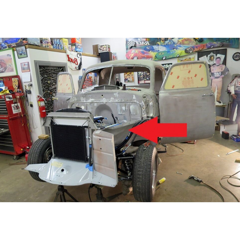 Saia Interna do Paralama Esquerdo Caminhão Boca de Bagre 54 à 55 Original