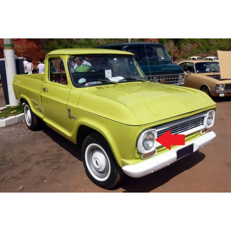 Farol Sealed Beam para Lâmpada H4 180Mm 7