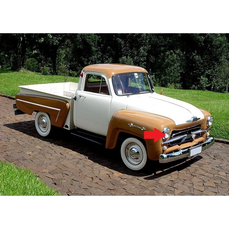 Farol Sealed Beam para Lâmpada H4 180Mm 7