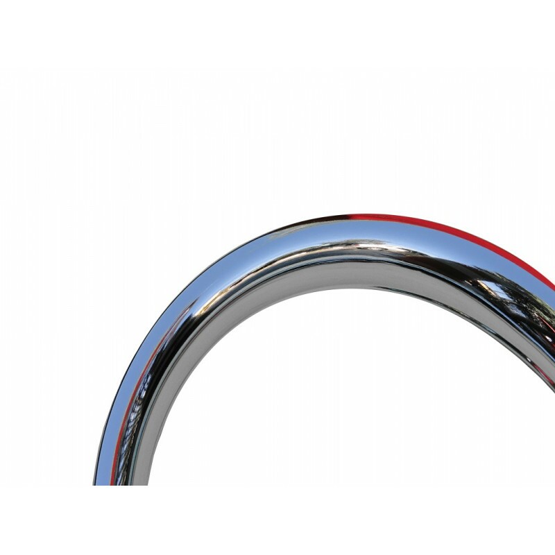 Sobre Aro de Roda 14 '' em Metal Cromado - Jogo