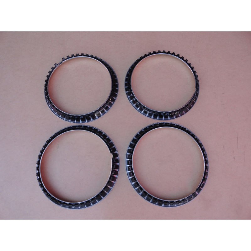 Sobre Aro Inox Importado Roda Aro 15 6cm - Jogo