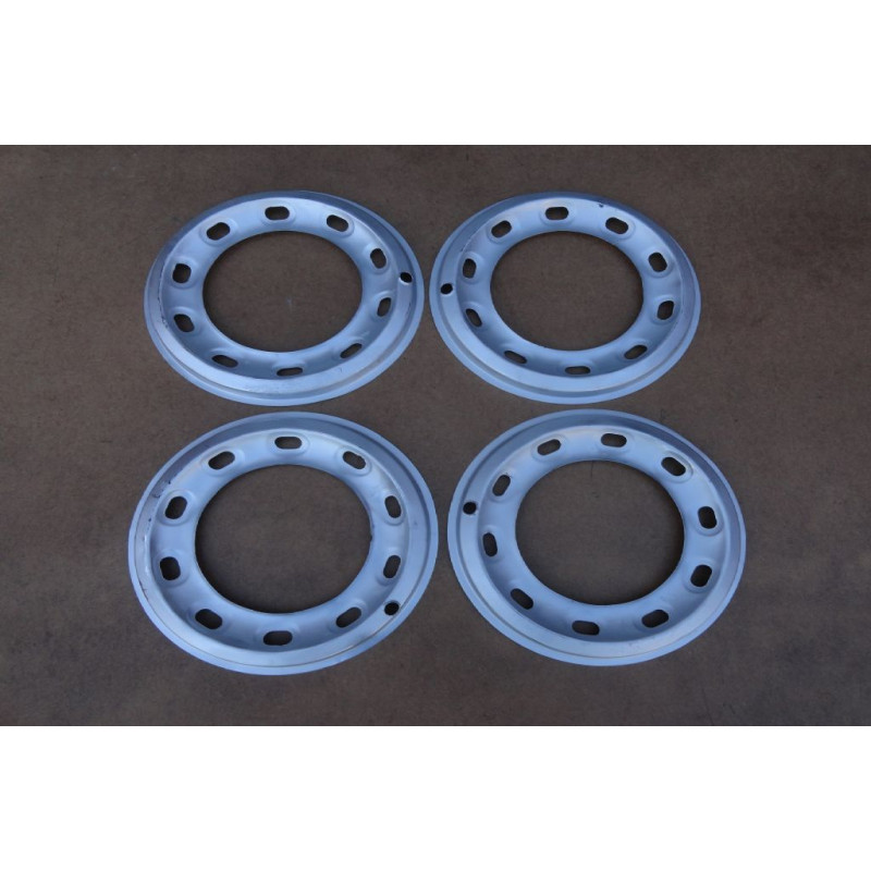 Sobre Aro 15 Aero Willys 63 em Diante Novo Cromado - Jogo