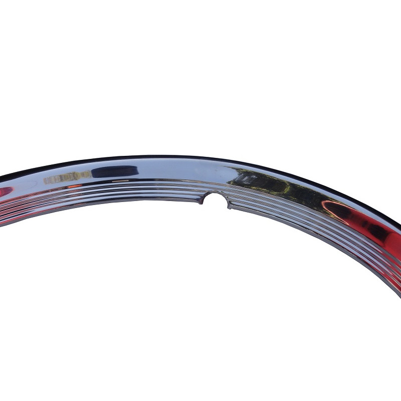 Sobre Aro 16 Premium Frisado em Inox Importado Novo - Jogo 04 Peças