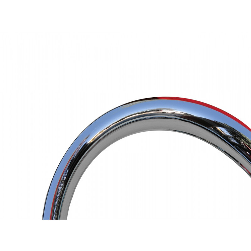 Sobre Aro de Roda 13 '' em Metal Cromado Novo - Jogo