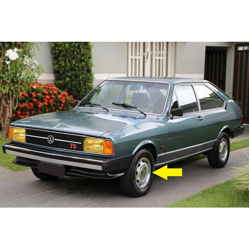 Sobre Aro de Roda 13 '' em Metal Cromado Novo - Jogo