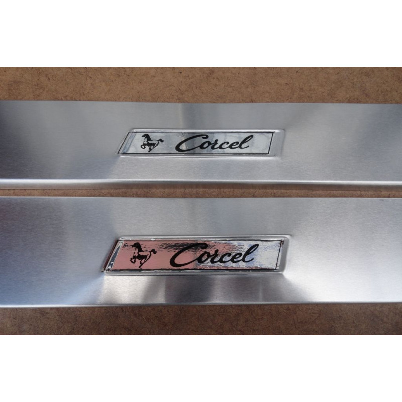 Soleira da Porta Corcel e Belina 2 Portas 69 à 77 Inox - Par