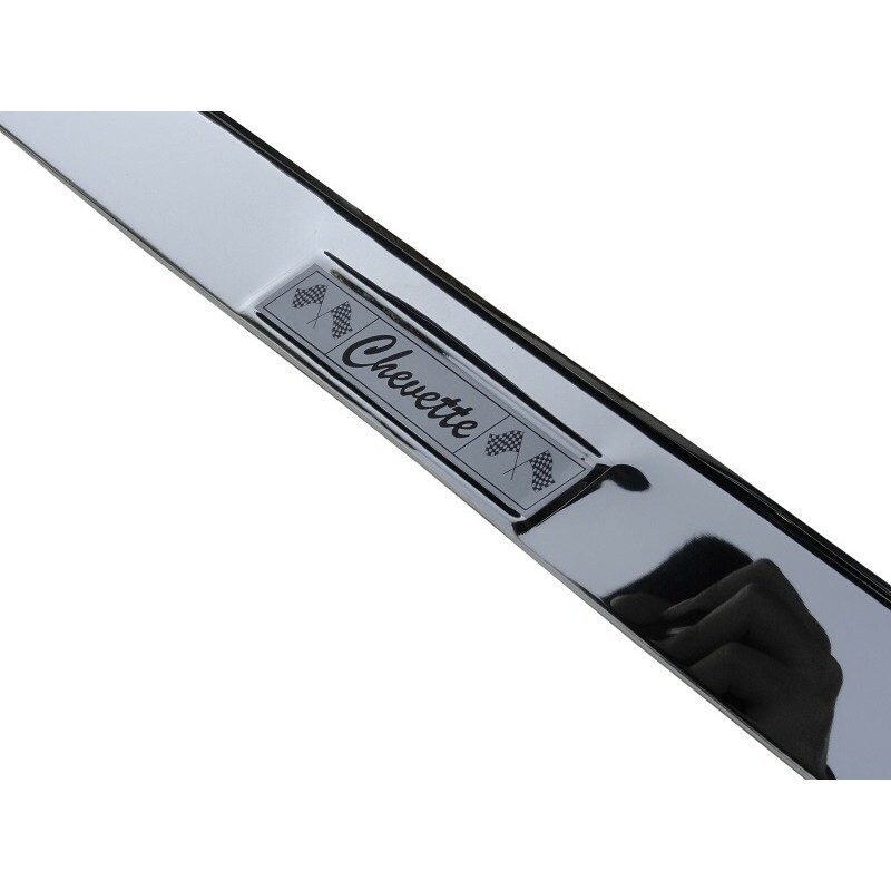 Friso Soleira Porta Chevette 2 Portas Inox Novo - Par